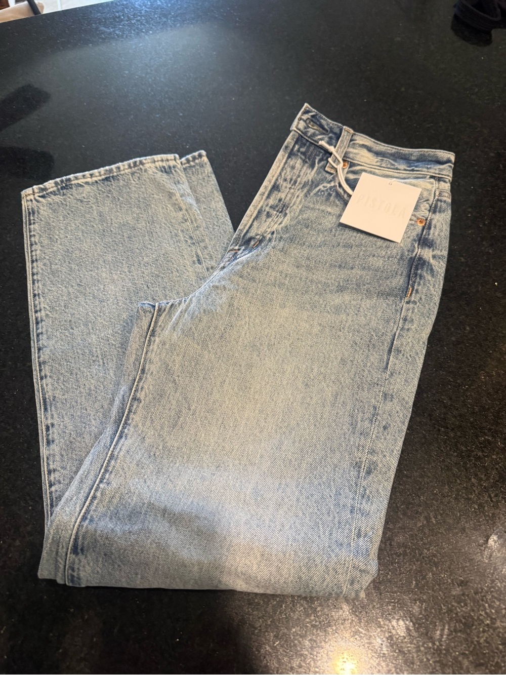 CASSIE SUPER HIGH RISE STRAIGHT JEAN - BRAMBLE - Picture 8 of 11